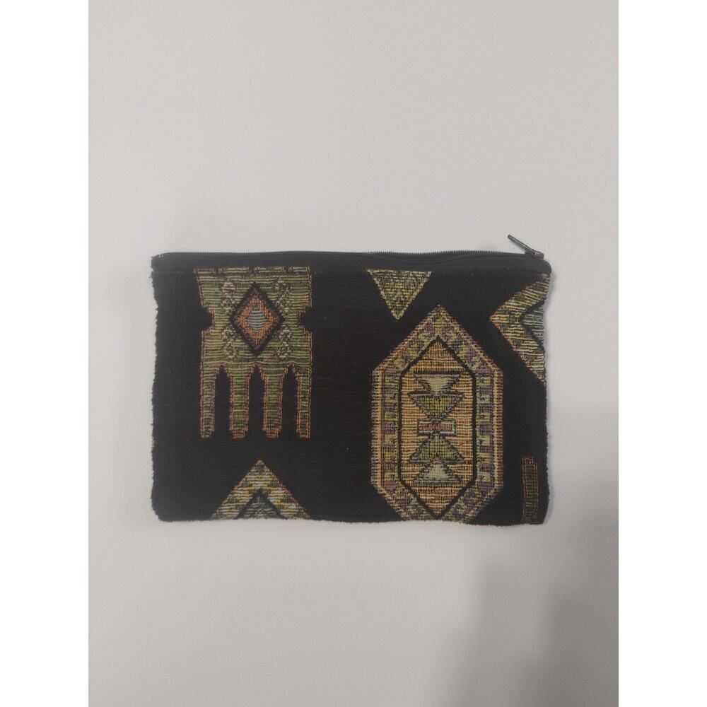 Geometric Zipper Bag